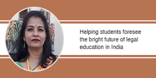 Helping students foresee the bright future of legal education in India